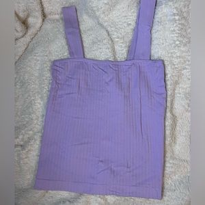 Lavender crop top